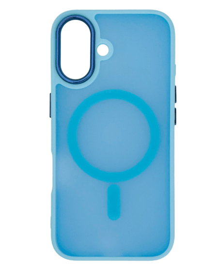 Ümbris Magnetic MagSafe iPhone 16 (helesinine)