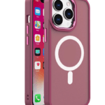 Ümbris Color Matte Magsafe iPhone 15 (viinamari)