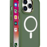 Ümbris Color Matte Magsafe iPhone 15 (roheline)