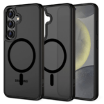 Ümbris Tech-Protect Magmat Magsafe Samsung A36 (läbipaistev / must)