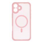 Ümbris FULL MATTE MagSafe Apple iPhone 12 Pro Max (läbipaistev / roosa)