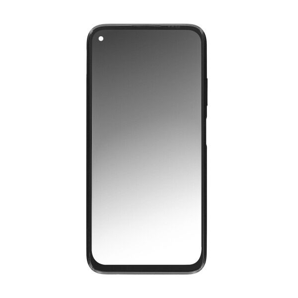 Varuosa Huawei P40 Lite ekraan raamiga (must)