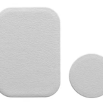 Magnet kleebised telefonile nahast (2 tk /valge)