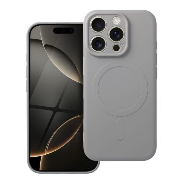 Ümbris Silicone Mag Cover iPhone 16 Pro (hall)