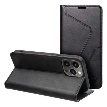 Ümbris kaanega FORCELL F-PROTECT RFID Apple iPhone 13 Pro Max (must)