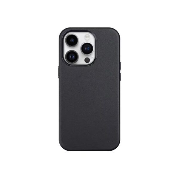Ümbris Mag Leather iPhone 16 Plus (must)
