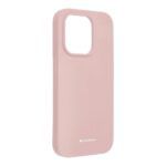 Silikoon "Mercury Silicone" iPhone 14 (heleroosa)