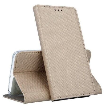 Ümbris kaanega Smart Magnet Iphone 11 Pro Max (kuldne)
