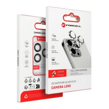 Kaitseklaas Forcell Premium tagakaamerale Samsung S24 Ultra 5G (must)