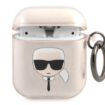 Ümbris Guess KLA2UKHGD Apple Airpods / AirPods 2 (kuldne)