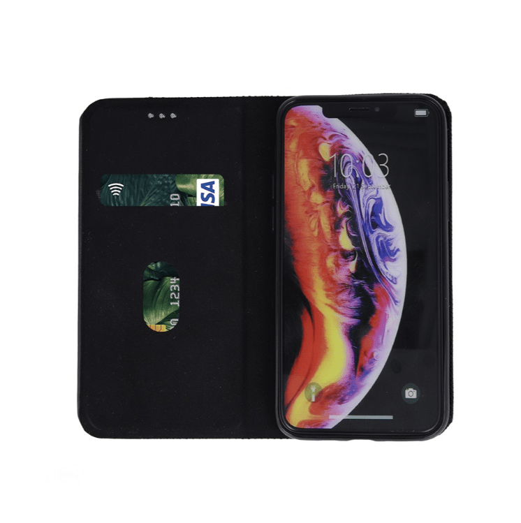 Ümbris kaanega Smart Senso Samsung A556 A55 5G (must)