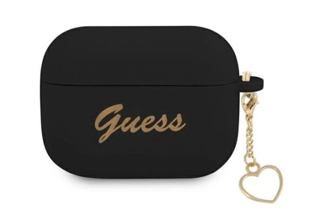 Silikoonümbris Guess GUAPLSCHSK AirPods Pro (must)