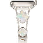 Kellarihm Starlight Apple Watch 38/ 40/ 41mm (hõbe/valge)