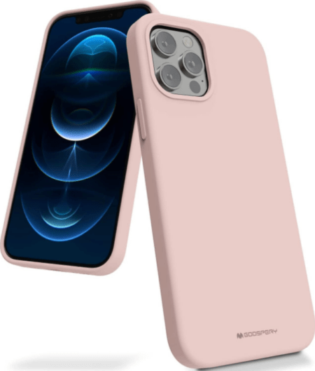 Silikoon "Mercury Silicone" iPhone 15 (heleroosa)
