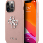 Guess Ümbris GUHCP13LSA4GSPI iPhone 13 Pro (heleroosa)