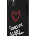 Karl Lagerfeld Ümbris KLHCP12SSILKRBK iPhone 12 Mini (must)