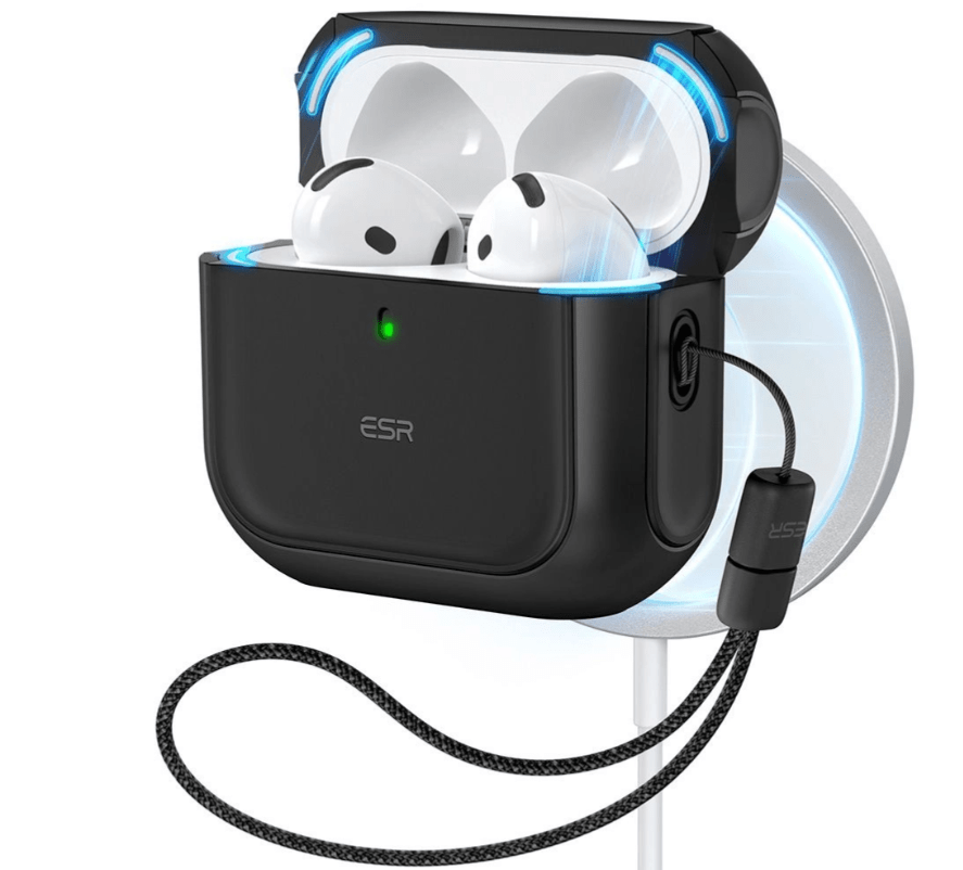 Ümbris ESR Orbit Halolock MagSafe Apple AirPods 4 (must)