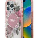 Guess Magsafe Ümbris GUHMP16XHFWBDCEP iPhone 16 Pro (roosa)