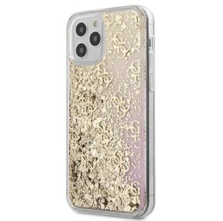Guess Ümbris GUHCP12MLG4GGPIGO iPhone 12 / 12 Pro (kuldne)