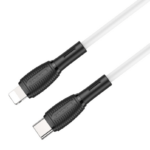 Juhe Borofone BX86 20W Type-C to Lightning 1.0m (valge)