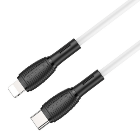 Juhe Borofone BX86 20W Type-C to Lightning 1.0m (valge)