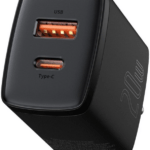 Laadija Baseus USB + Type-C 20W CCXJ-B01 (must)