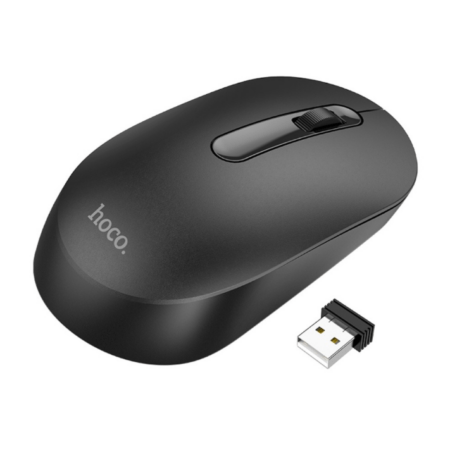 Juhtmevaba hiir Hoco GM14 (must)