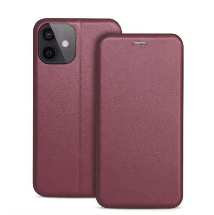 Ümbris kaanega Book Elegance Samsung A256 A25 5G (viinamari)