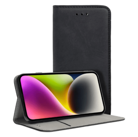 Ümbris kaanega Smart Magnetic Samsung A25 (must)