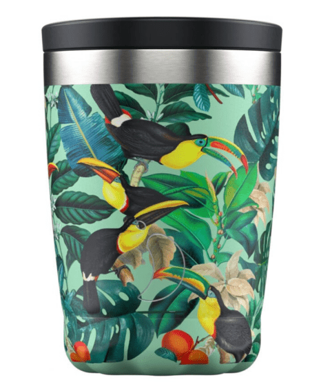 Chillys Coffee Cup Tropical Toucan 340ml
