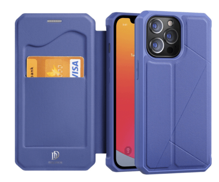 Ümbris kaanega Dux Ducis Skin X iPhone 13 Pro (sinine)