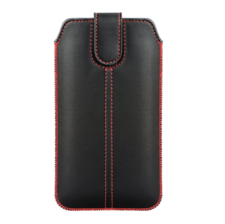 Universaalne ümbris Forcell Ultra Slim M4 Samsung A51 / A7 2018 / Mate 20 lite (must)