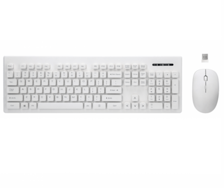 Juhtmevaba klaviatuur hiirega Rebeltec WHITERUN