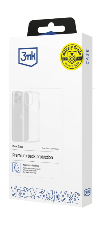 Silikoon 3mk Clear Case 1,2mm Xiaomi Redmi 14C / Redmi A4 / Poco C75 (läbipaistev)