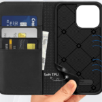 Ümbris kaanega Shieldon iPhone 16 Pro Max (must)