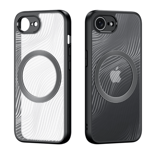 Ümbris Dux Ducis Aimo Mag iPhone 16e (läbipaistev / must)