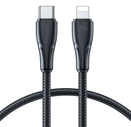 USB juhe Joyroom Surpass Series A11 Type-C/Lightning (0.25m/ must)