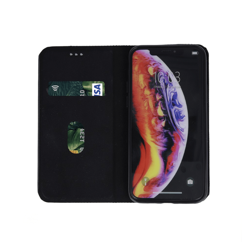 Ümbris kaanega Smart Senso Xiaomi Redmi Note 14 Pro Plus 5G (must)