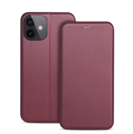Ümbris kaanega Book Elegance Xiaomi Redmi Note 14 5G (viinamari)