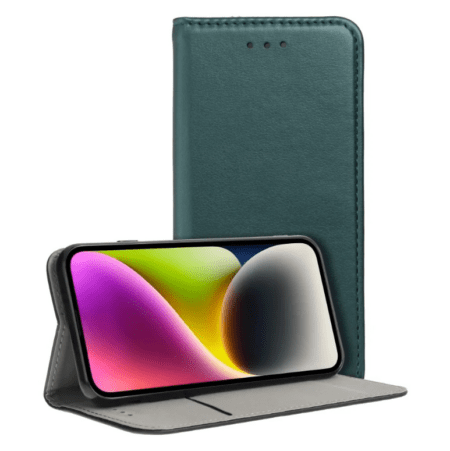 Ümbris kaanega Smart Magnetic Xiaomi Poco X4 Pro 5G (tumeroheline) Ümbris kaanega Smart Magnetic Xiaomi Poco X4 Pro 5G (tumeroheline)
