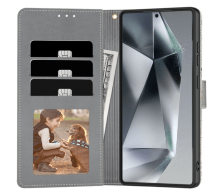 Ümbris kaanega Tech-Protect Wallet Samsung S25 Ultra (lilled)