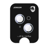 Kaitseklaas Joyroom JR-MFY0250 tagakaamerale iPhone 15/ 15 Plus (sinine)