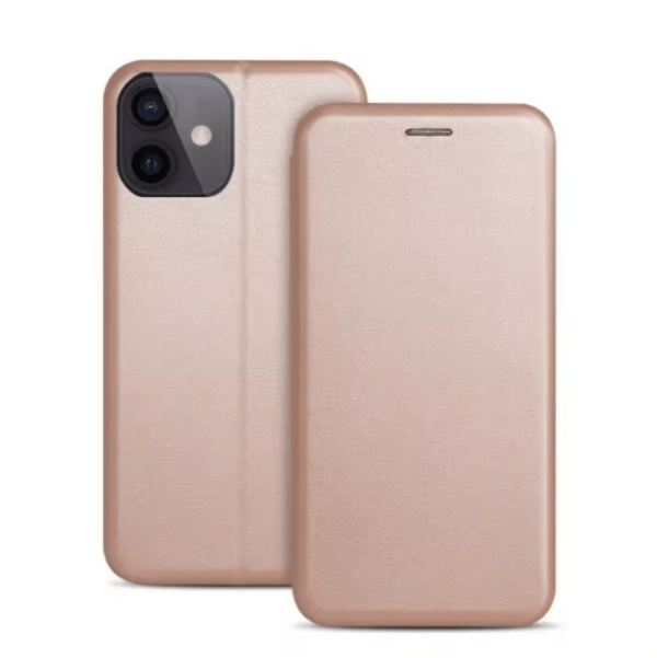 Ümbris kaanega Book Elegance Samsung A26 5G (roosa kuldne)