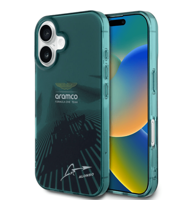 Ümbris Aston Martin ARHCP16SUMIAN iPhone 16 (roheline) Ümbris Aston Martin ARHCP16SUMIAN iPhone 16 (roheline)