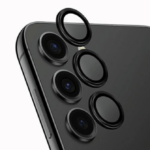 Kaitseklaas UNIQ tagakaamerale Samsung S24 Plus (must)