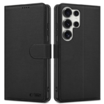 Ümbris kaanega Tech-Protect Wallet Samsung S25 FE (must)