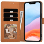 Ümbris kaanega Fancy Wallet Samsung A356 A35 5G (pruun)