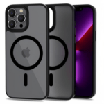 Ümbris Reach Matte MagSafe Apple iPhone 15 Pro Max (läbipaistev / must)