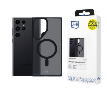 Silikoon 3mk Smoke MagCase Samsung S23 Ultra (must)