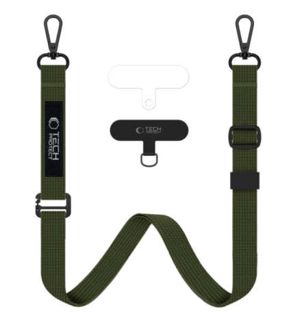 Universaalne Nöör Tech-Protect C65 Telefoniümbristele (roheline)